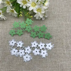 Flower Frames background Metal Cutting Dies Stencils For DIY Scrapbooking Decorative Embossing Handcraft Template