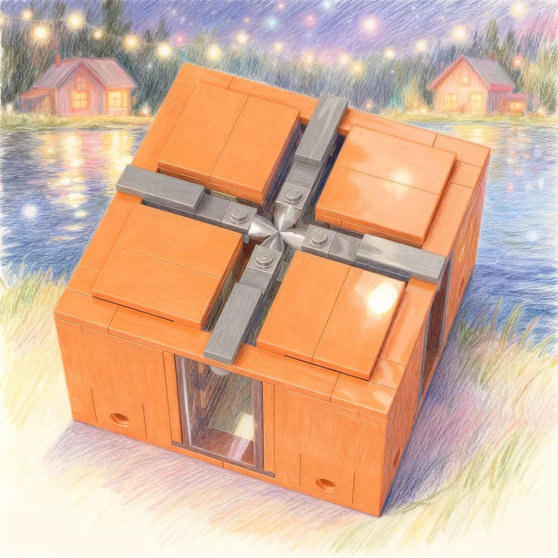 

238pcs MOC Creator Passageway Blue Prince Model Building Blocks Architecture Toy Christmas Gift Creative Idea Brick Education