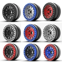 2Pcs 1.9 Inch Metal Wheel Hub Climbing Car Rim for 1/10 RC Crawler Car Traxxas TRX4 Defender AXIAL SCX10 90046 RC4WD D90 Part