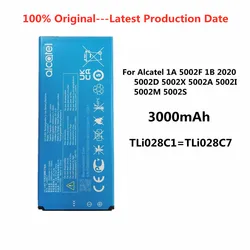 2024 Years Original Battery TLi028C1 TLi028C7 For Alcatel 1A 5002F 1B 2020 5002D 5002X 5002A 5002I 5002M 5002S Battery Bateria