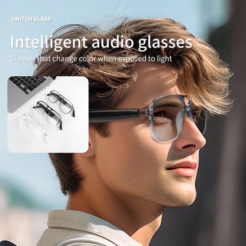 

GS10 sports spectacles AI Intelligent Translation Sunglasses Voice Remote Control Music Eyewear Waterproof Eyeglasses