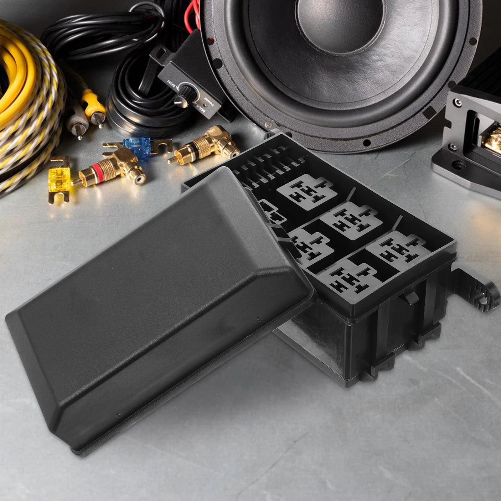 

12V 24V Auto Block Automotive Distribution Terminal Simplify Wiring Engine Compartment Electrical System Stable