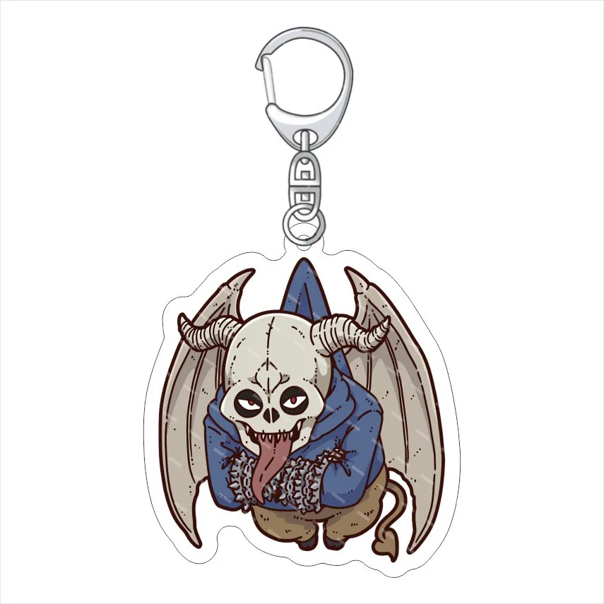 Dorohedoro Acrylic Keychain Anime Figure Caiman Nikaidou NoiEbisu Keyring Pendant  Bag Car Key Ring Decor Fans Collection Gift image 2