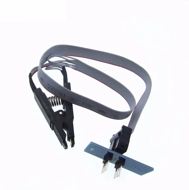 10pcs SOIC8 SOP8 คลิปทดสอบสําหรับ EEPROM 93CXX/25CXX/24CXX in-circuit การเขียนโปรแกรมบนโปรแกรมเมอร์ USB TL866CS TL866A EZP2010 ใหม่ล่าสุด