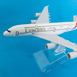 JASON TUTU-Emirados Árabes Unidos Airline Modelo, A380 Aviões, Diecast Avião, metal, 1:400 Airbus 10 principais vendas avião emirates a380 - №4