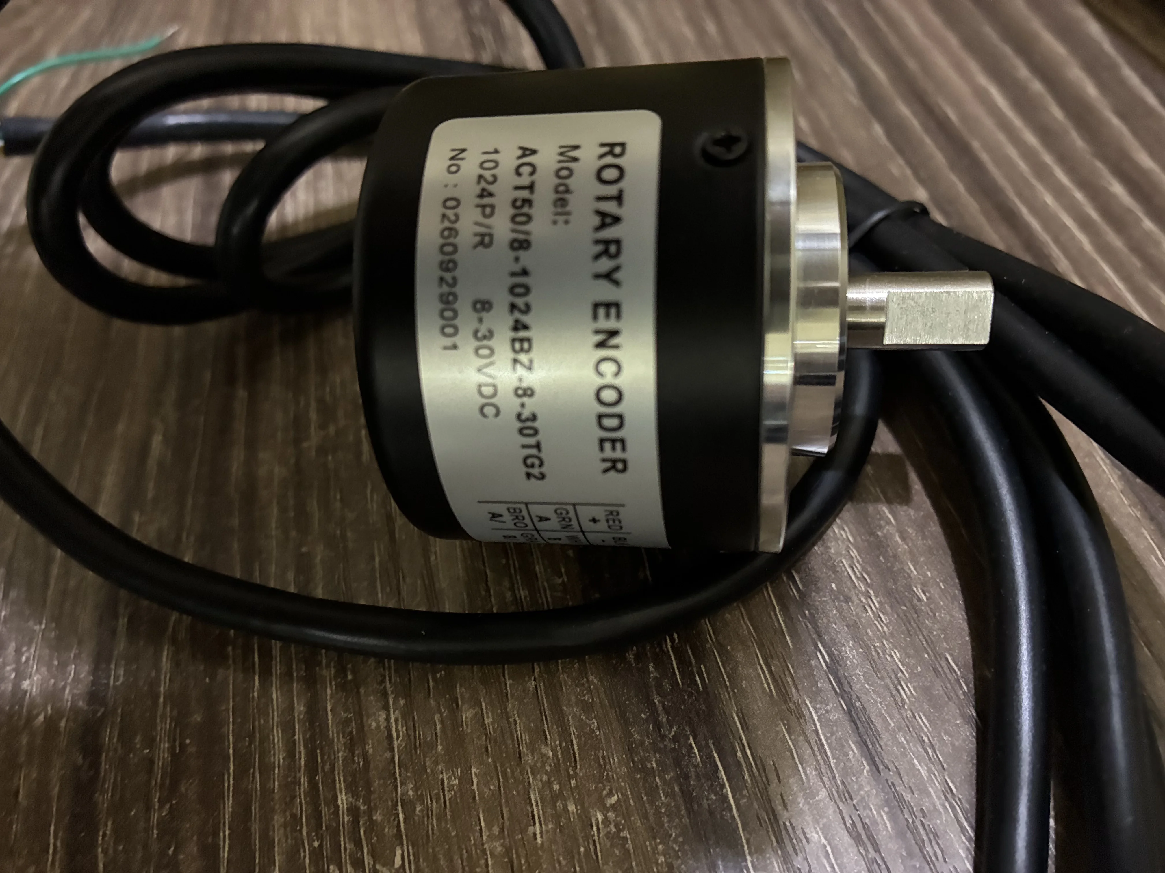 Incremental encoder ROTARY ENCODER ACT50 / 8-1024BZ-5-30TG2  5-30VDC  ACT50/8-1000BZ-8-30TG2