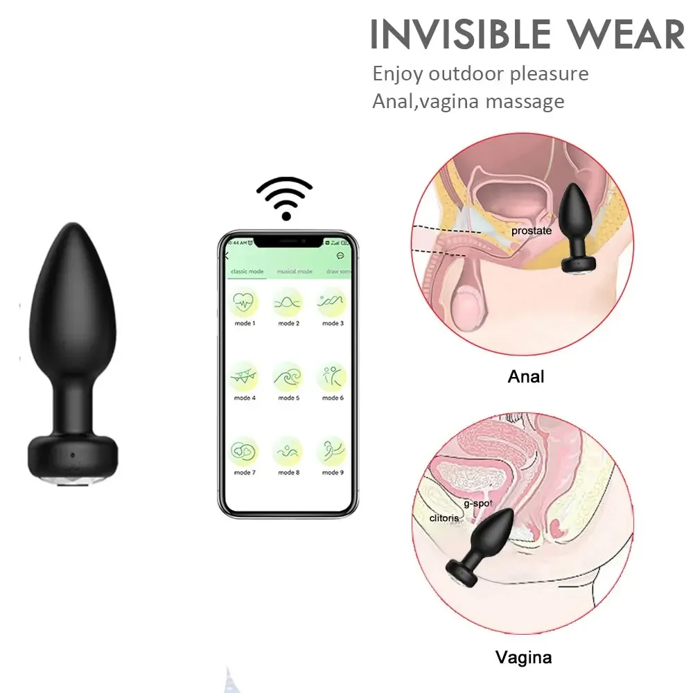 Brinquedos anais automáticos para homens e mulheres, Butplug do clitóris, peitos sem mãos, brinquedos anais, vibrador, tubo de sexo pene, casais