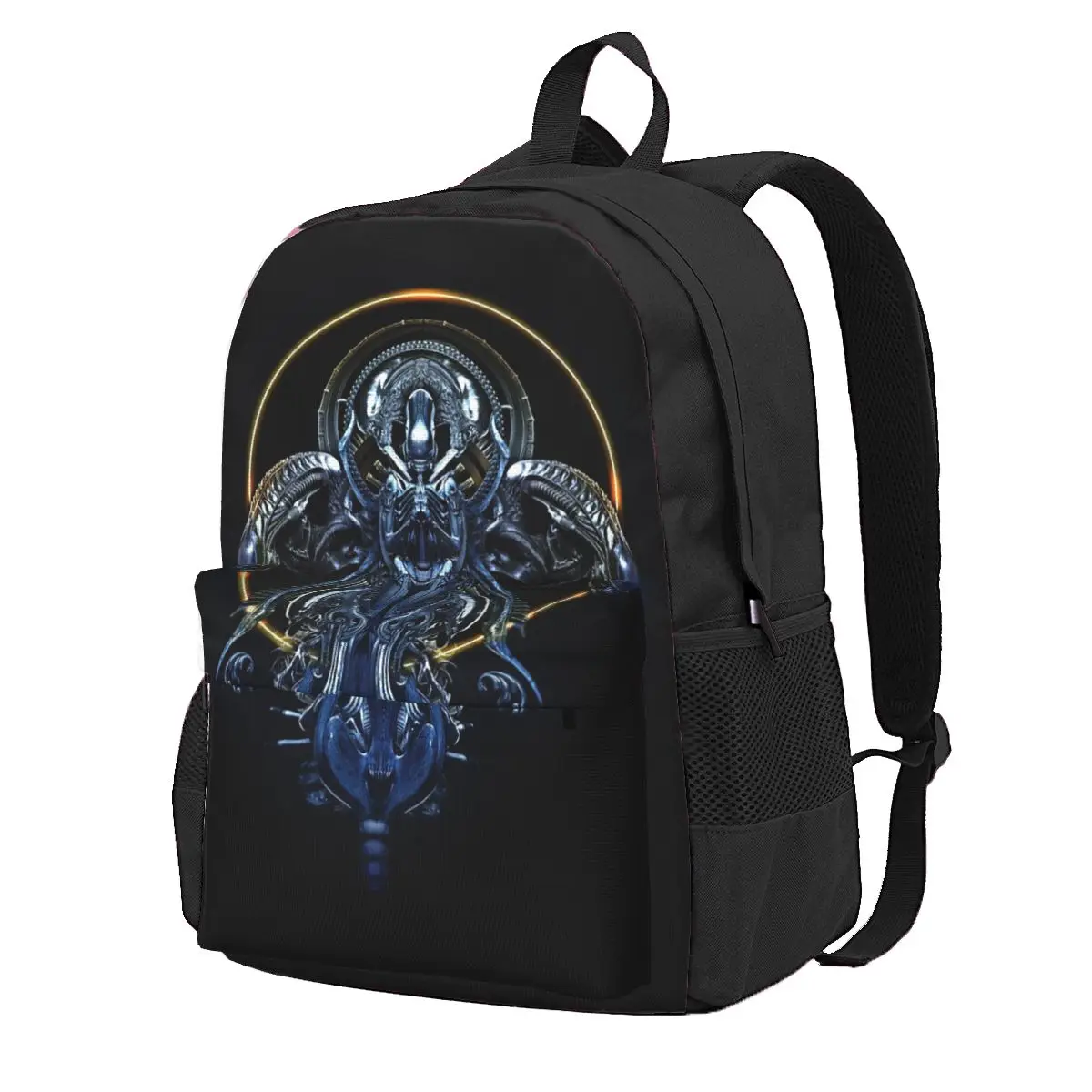 

Alien Gothic Student Backpack School Bag Hiking Travel Daypack for Men Women Fashion Bookbag Shoulder Bags