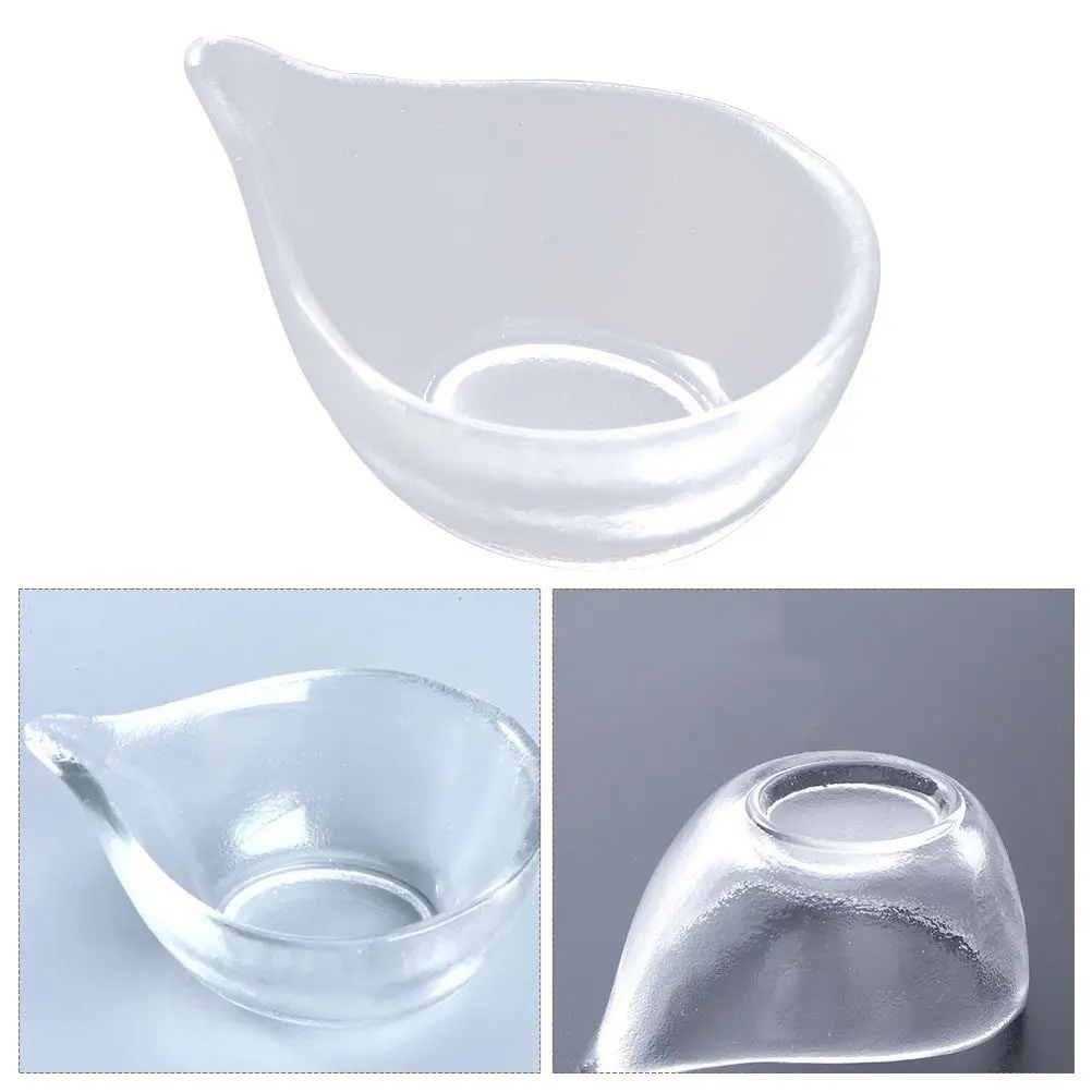 Glass Facial Mask Mixing Bowl Essential Oil Holder DIY Mask Accessory Beauty Salon Spa Tool Essential Oil Bowl