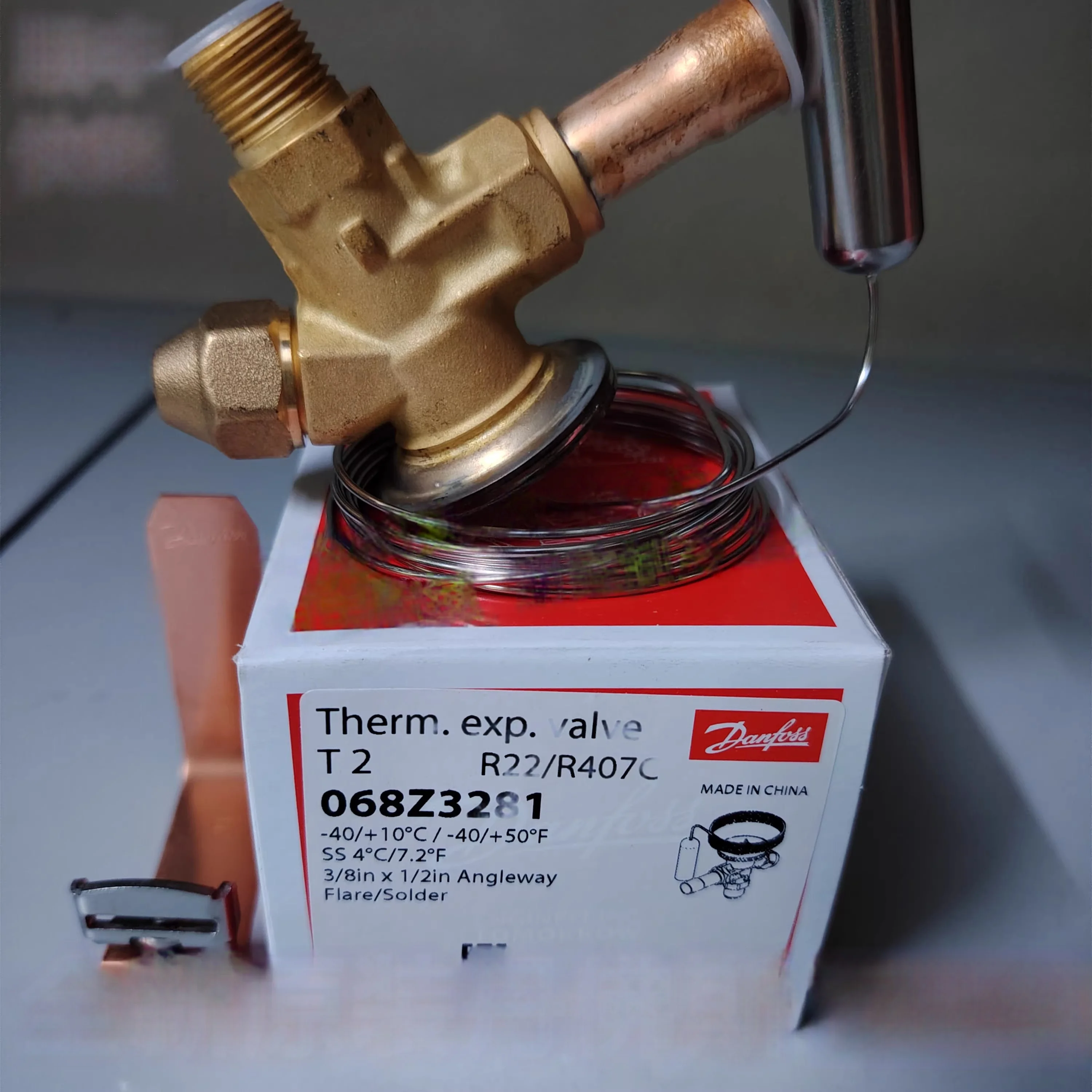 New for Danfoss thermal expansion valves T2(068Z3206)  T2(068Z3281)  T2(068Z3400)  T2(068Z3414)