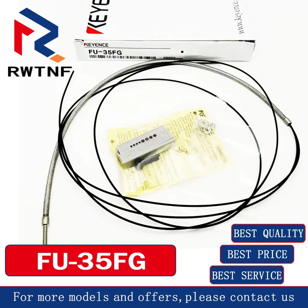 Brand New Genuine FU-35FG KEYENCE reflection M 3 coaxial fiber line, 100% original warehouse stock