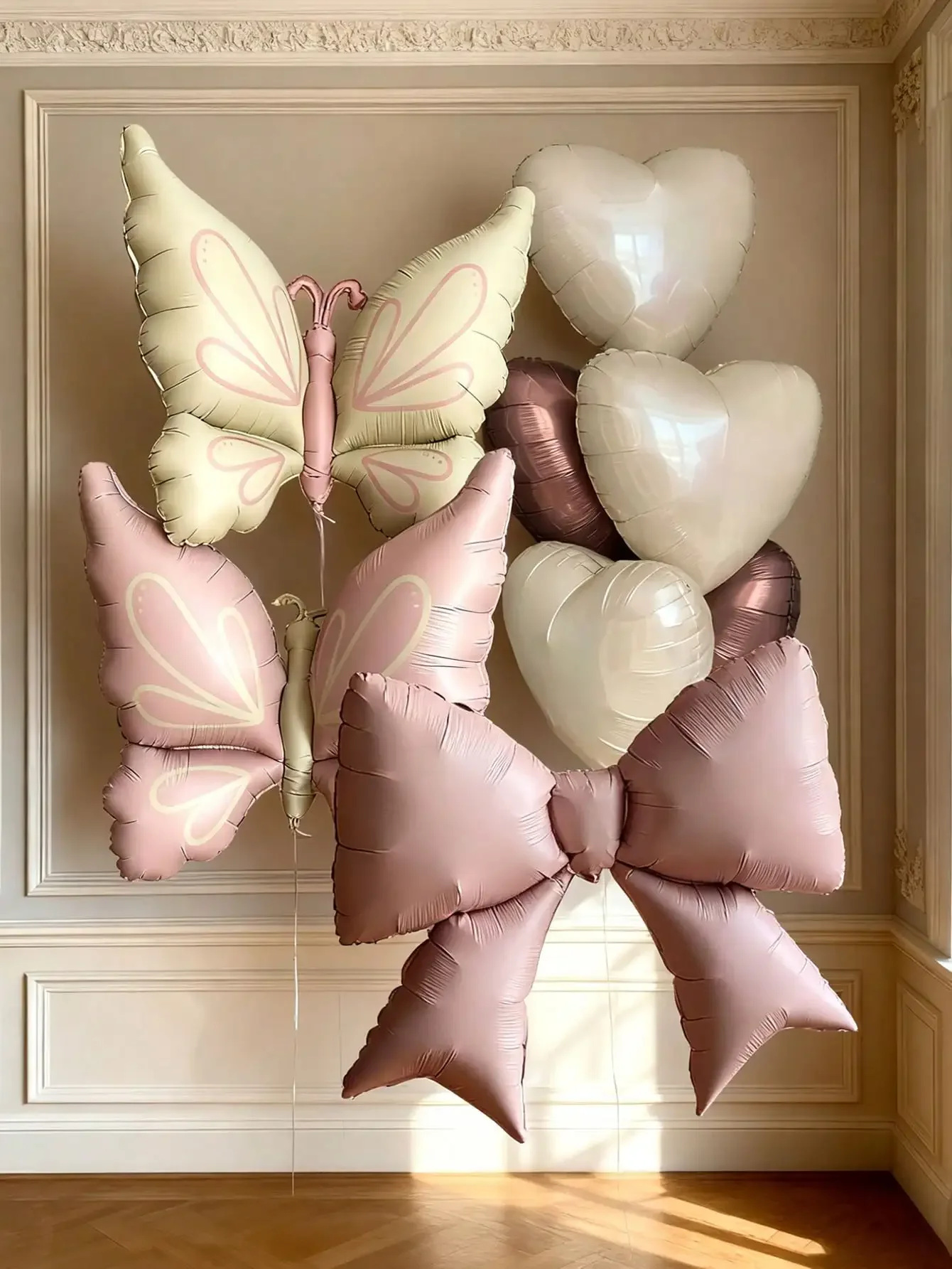 8Pcs Butterfly Hear…