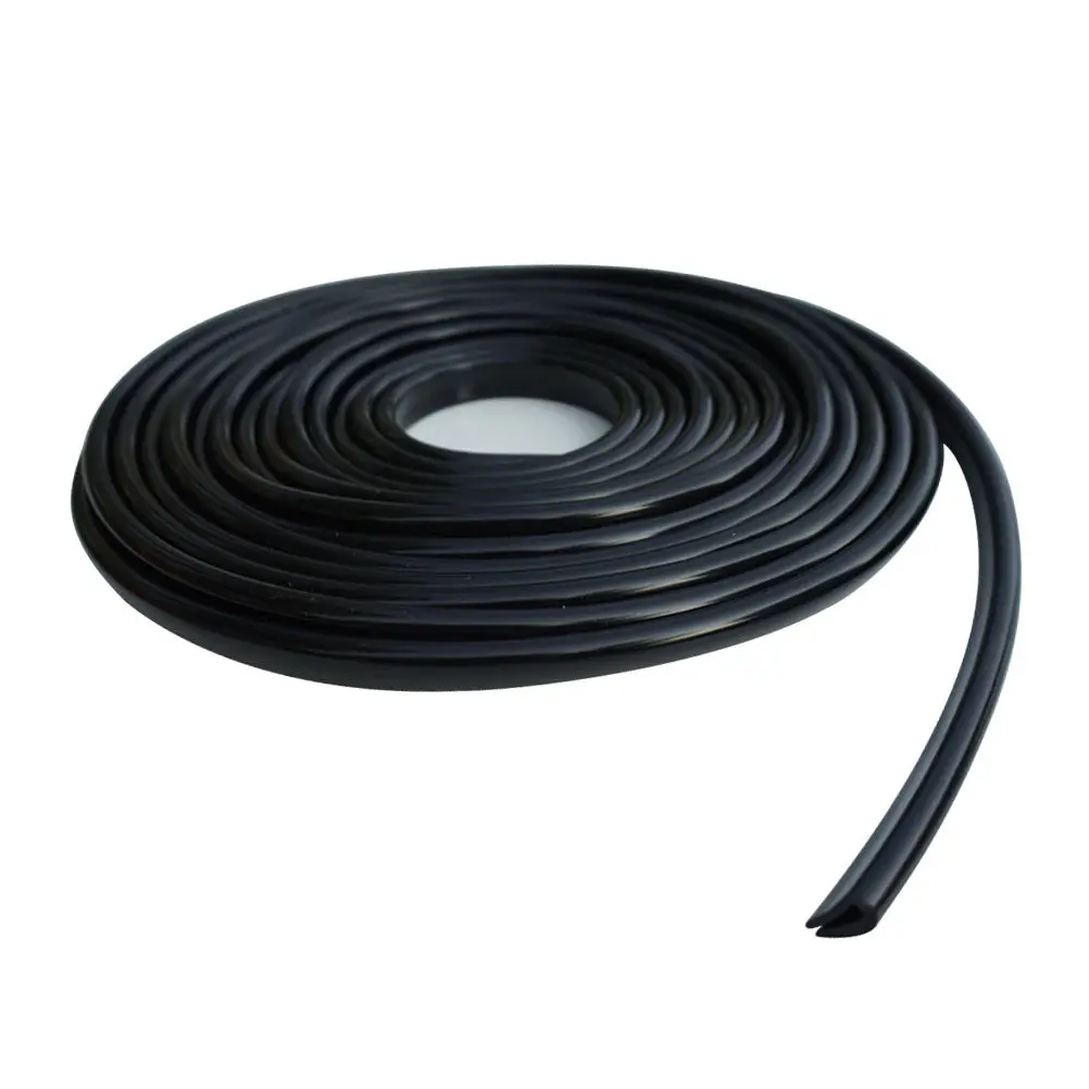 10M Door Protector for Car Auto Doors Scratch Resistant Sealing Strips PVC Door Guards Slim Easy Install No Tools Required
