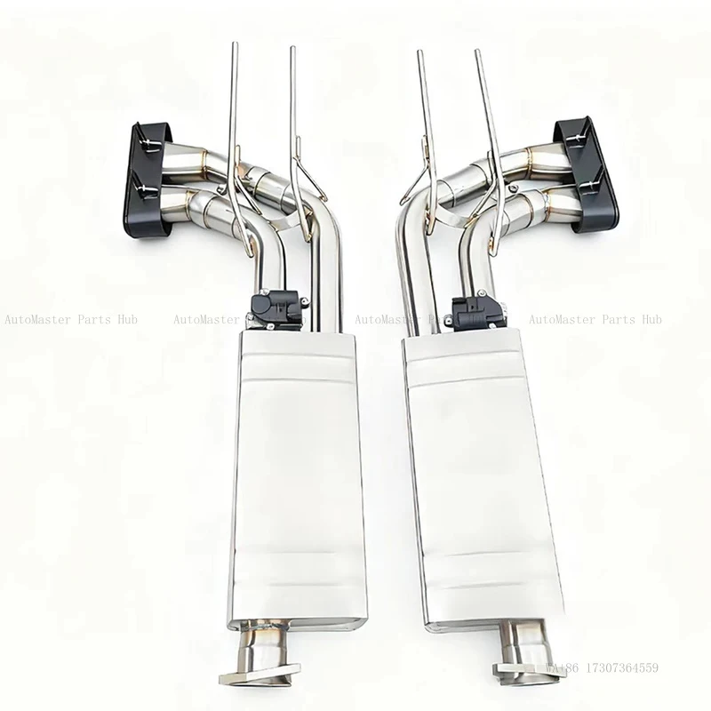 

Exhaust Pipe Stainless Steel Modified Exhaust Pipe with Smart Valve Sound for - G63 W463 G-Class (1990-2018)