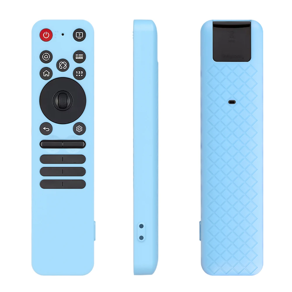 Anti-Slip TV Fernbedienung Fall Silikon Sleeve Schutz Fall Mit Lanyard Stoßfest Fernbedienung Abdeckung für LG MR25GA
