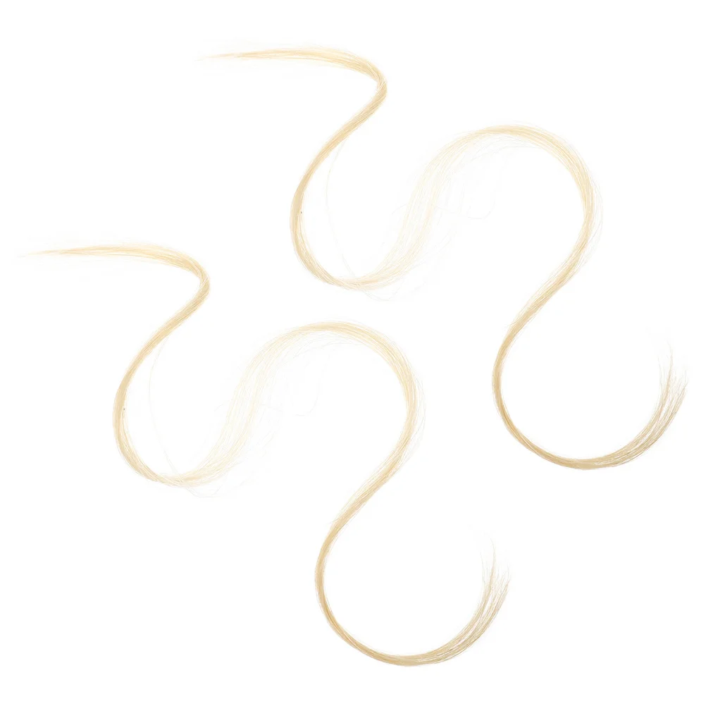 

2Pcs Violin Bow Hair Replacement Smooth Texture Optimal Sound Quality Compatibility Various Models Practical Accessory