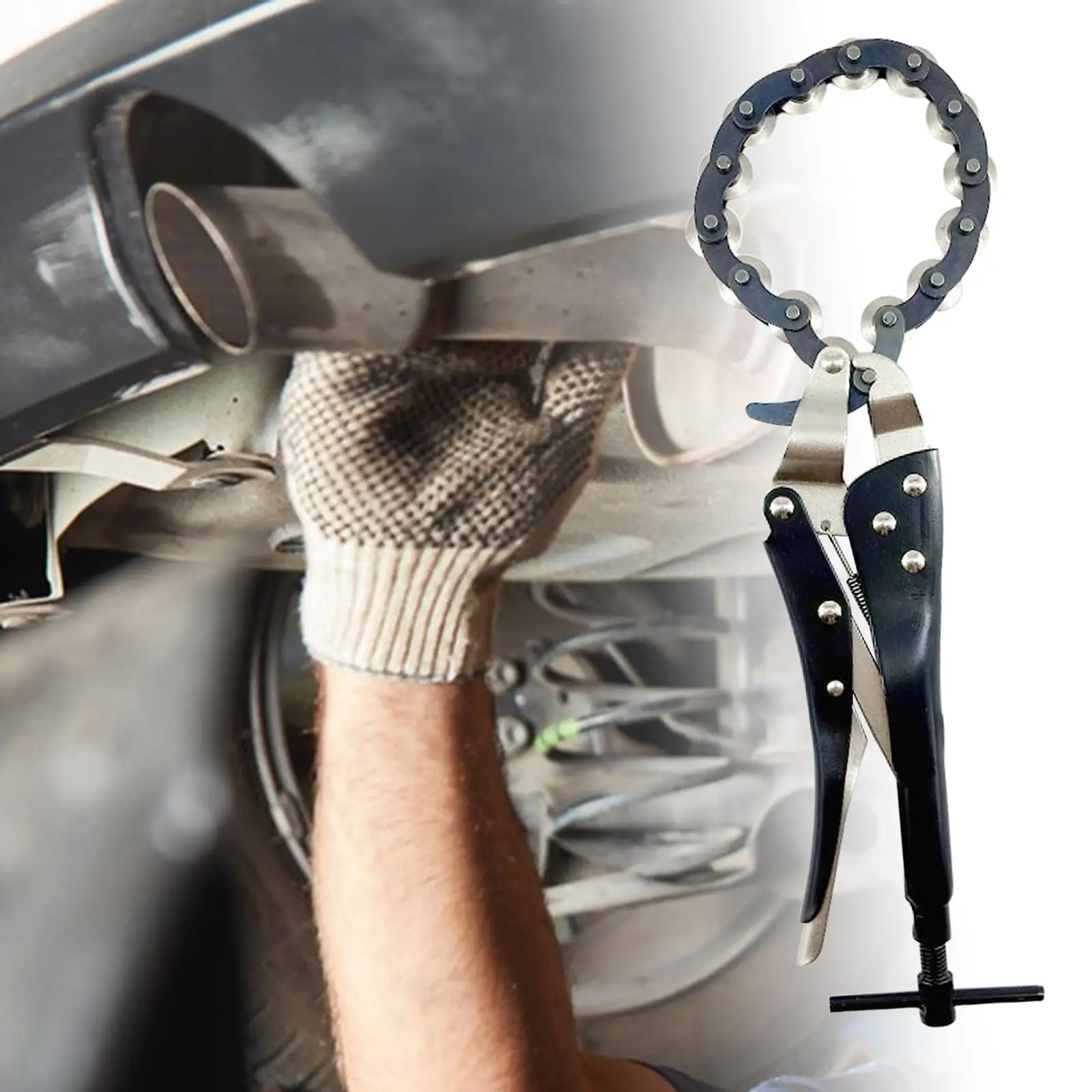 เครื่องตัดท่อไอเสีย 80 มม. ล้อตัดโซ่เครื่องตัดท่อหางสําหรับการตัด