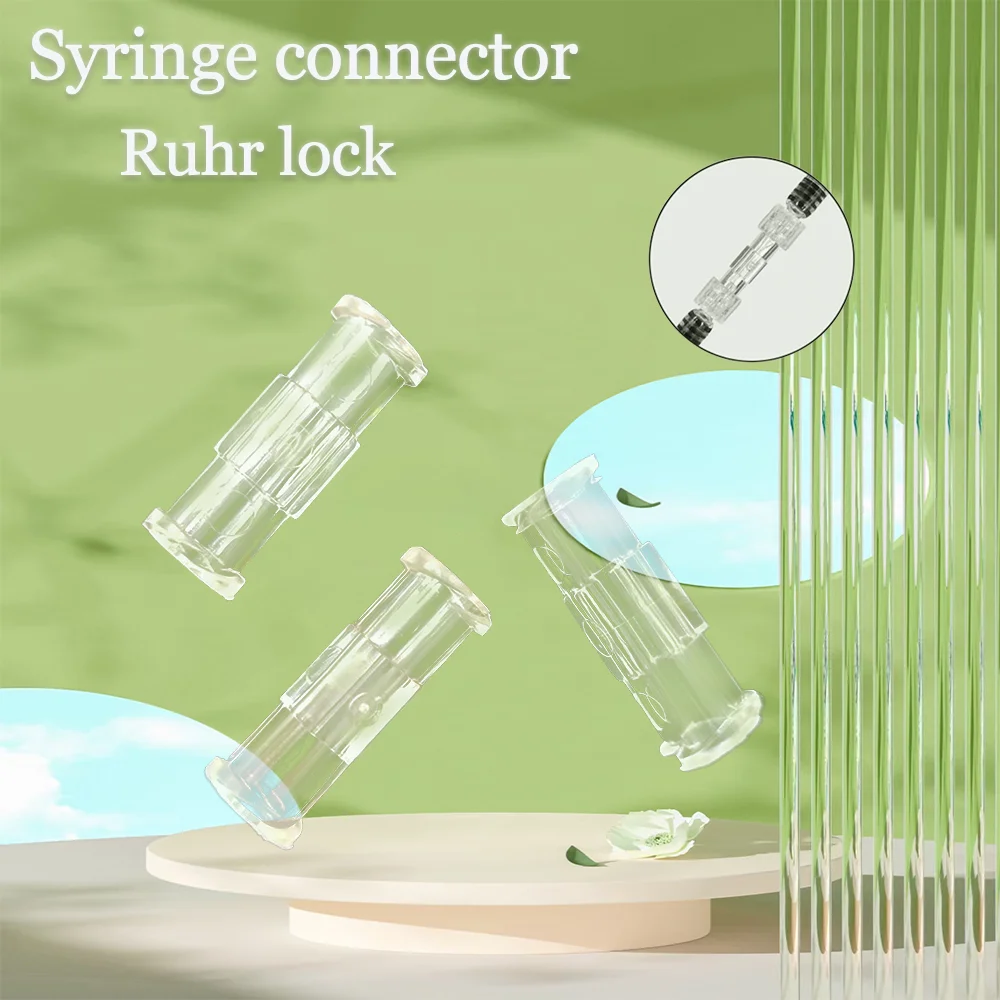 Sale Thread Syringe Coupler Connector Female Luer Lock Sterile Individual Packaging Syringe Connection