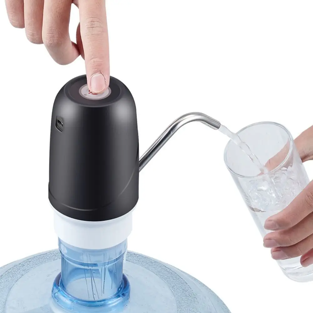 Wireless Bottled Water Pump 800mAh Battery Automatic Drinking Pump with USB Charging Rechargeable Electric Water Dispenser