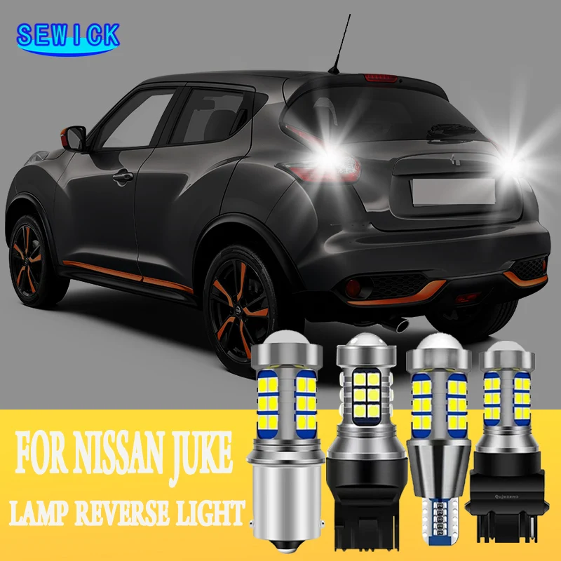

2x W16W T15 6000K 54SMD CANBUS No Error светодиодные фонари заднего хода для Nissan Juke X trail Qashqai j11 Tiida Note задний фонарь светодиодная лампа 12 В