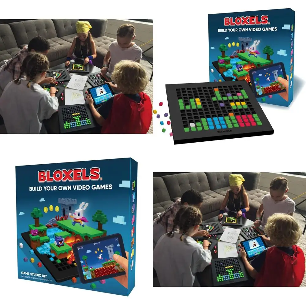 

Bloxels Game Creator Kit: Develop Your Own Video Games - STEM Toy with Account - No Coding Needed for Ages 8+