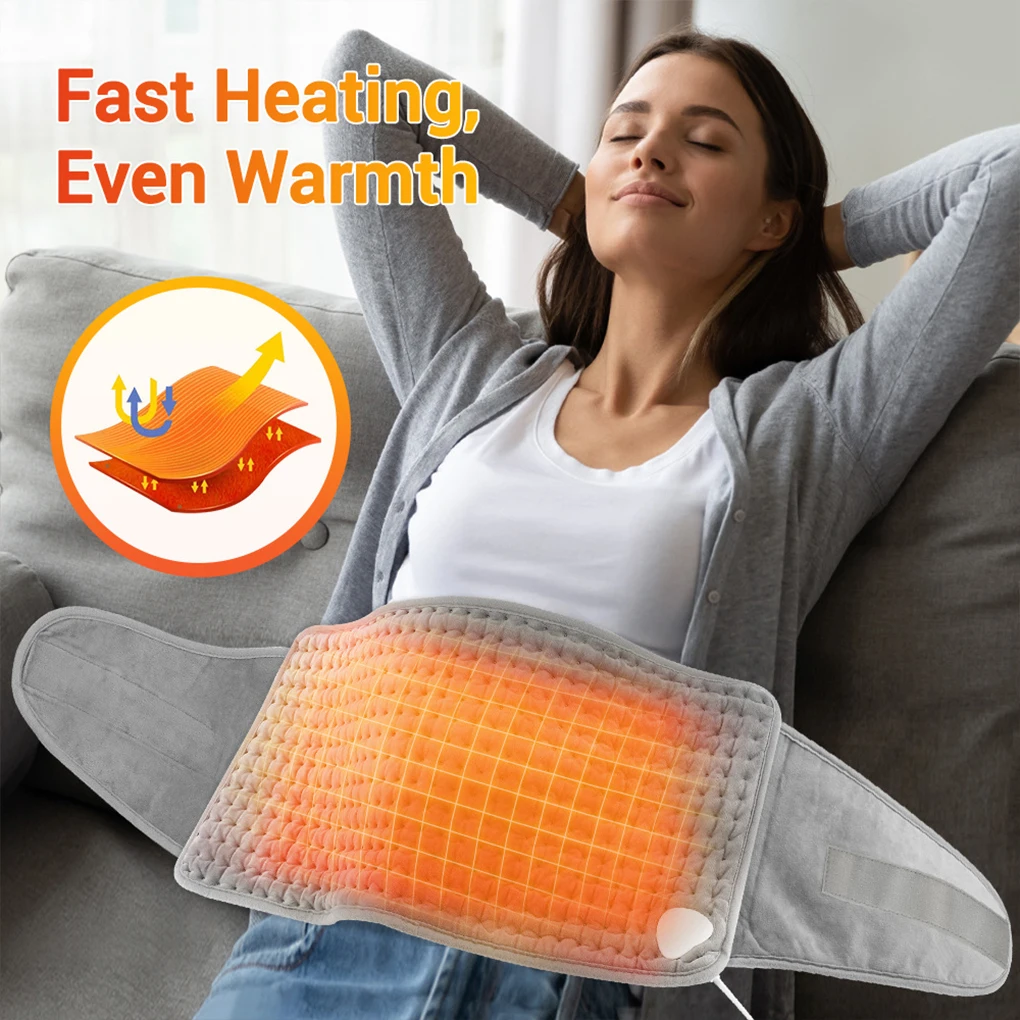 Electric Heating Pad Back Heating Support Belt Warm Blanket Office Home Temperature Control Waist Belt Warming Hand Leg Abdomen