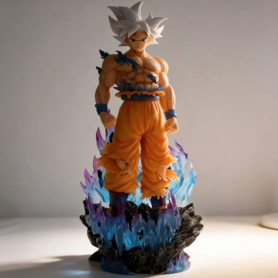 

Dragon Ball Son Goku Figure Collectible 32cm Anime Decoration Desktop Ornament Gift for Fans Collection