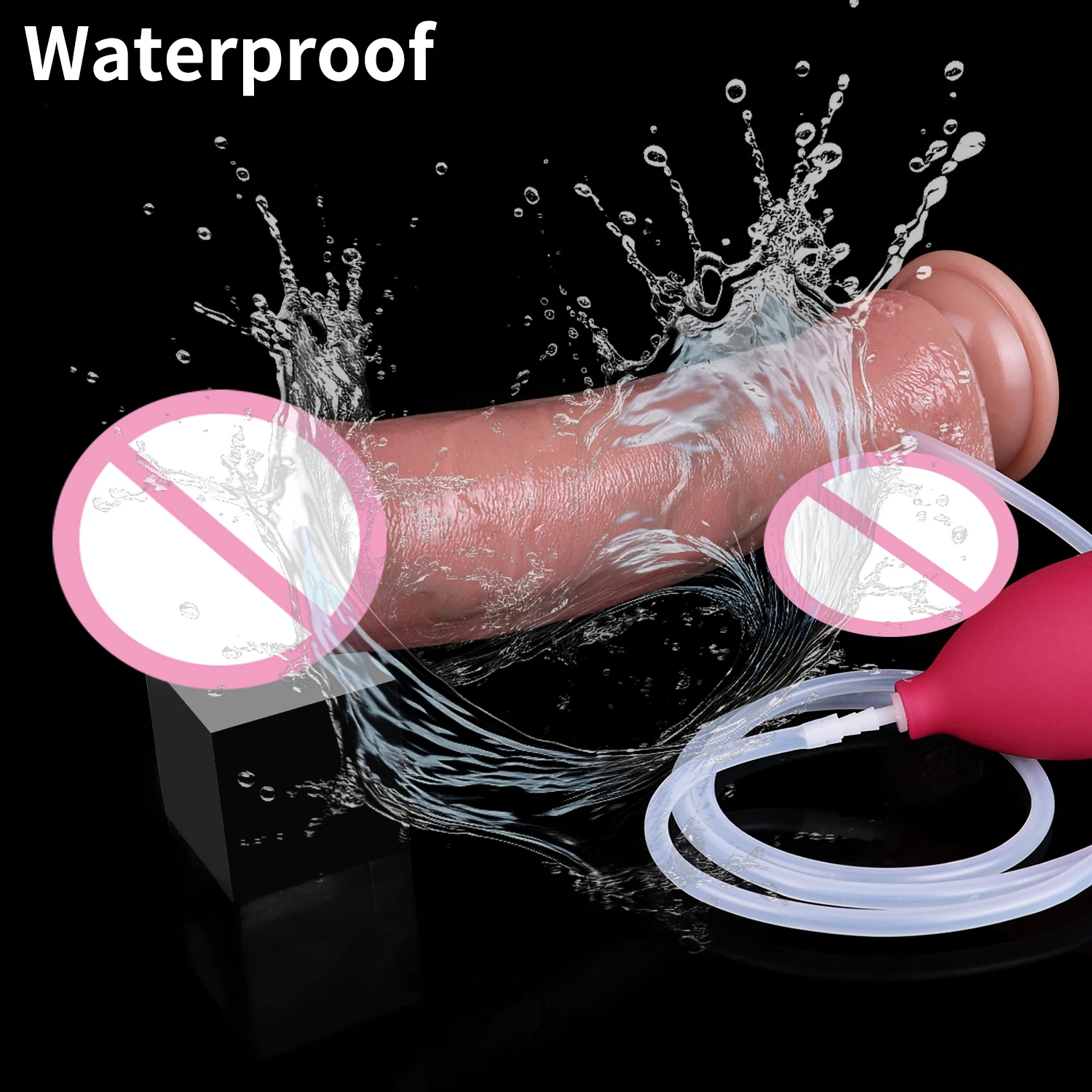 SMMQ واقعية التدفق سيليكون دسار مع شفط كأس الإناث المهبل متعة الاستمناء القذف القضيب ألعاب جنسية 18 + #5