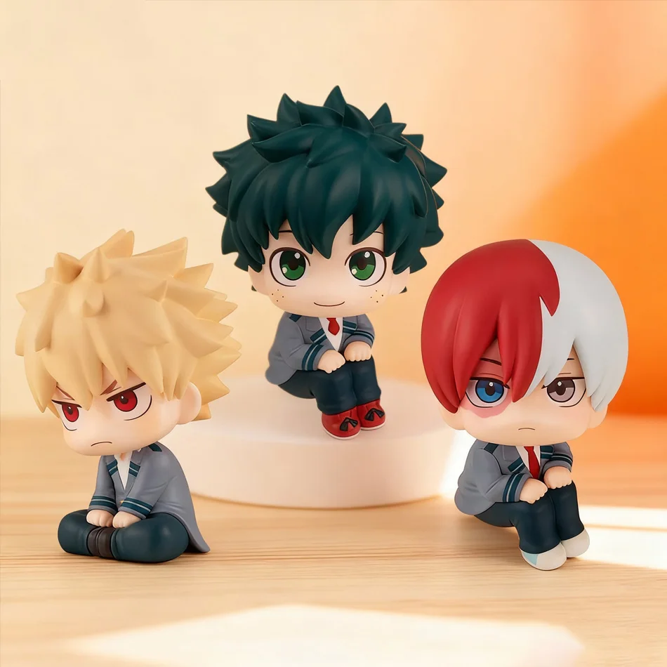 الأكاديمية الجديدة My Hero (MHA): تمثال Tomura Shigaraki / Izuku Midoriya / Katsuki Bakugo Cute Chibi PVC | نموذج لعبة قابل للجمع #6
