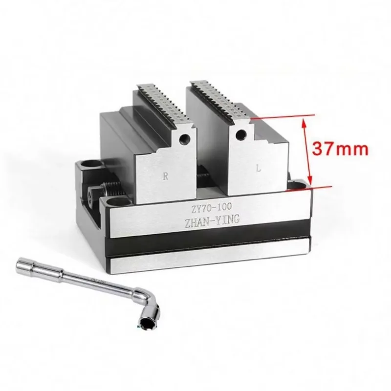 Precision Direct Sales Style Clamping 6-80mm 4-axis 5-axis Universal Vice Precision Vise CNC Vise Self Centering Vise