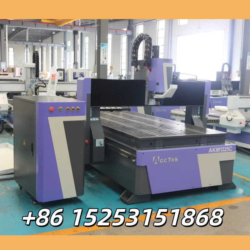 3 محاور ATC CNC راوتر 1325 مع طاولة فراغ الخشب آلة الحفر باستخدام الحاسب الآلي أدوات قطع طحن الخشب