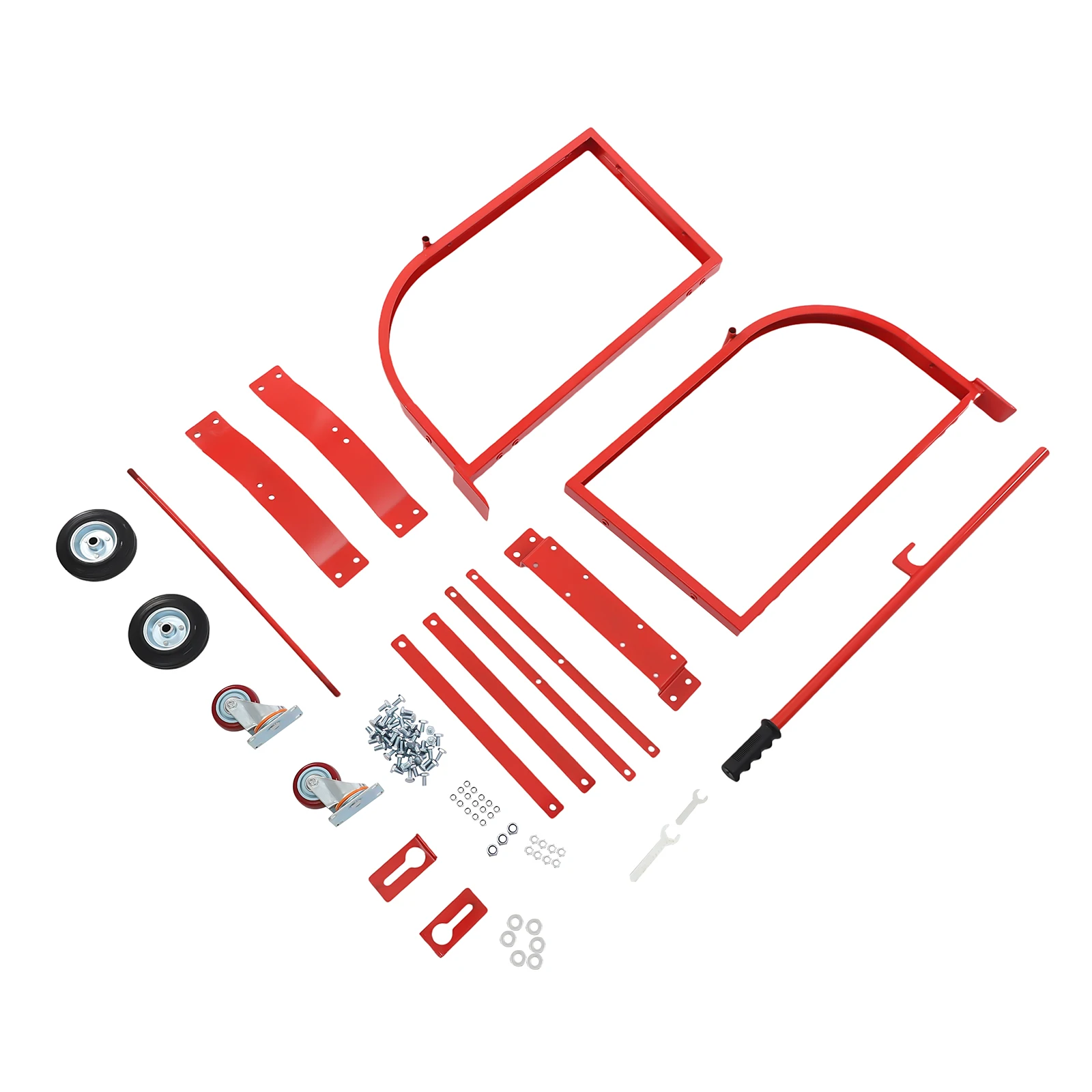 208.2L/55Gal طبلة فولاذية مهد طبل النقل مع 4 عجلات لورشة العمل والمصنع