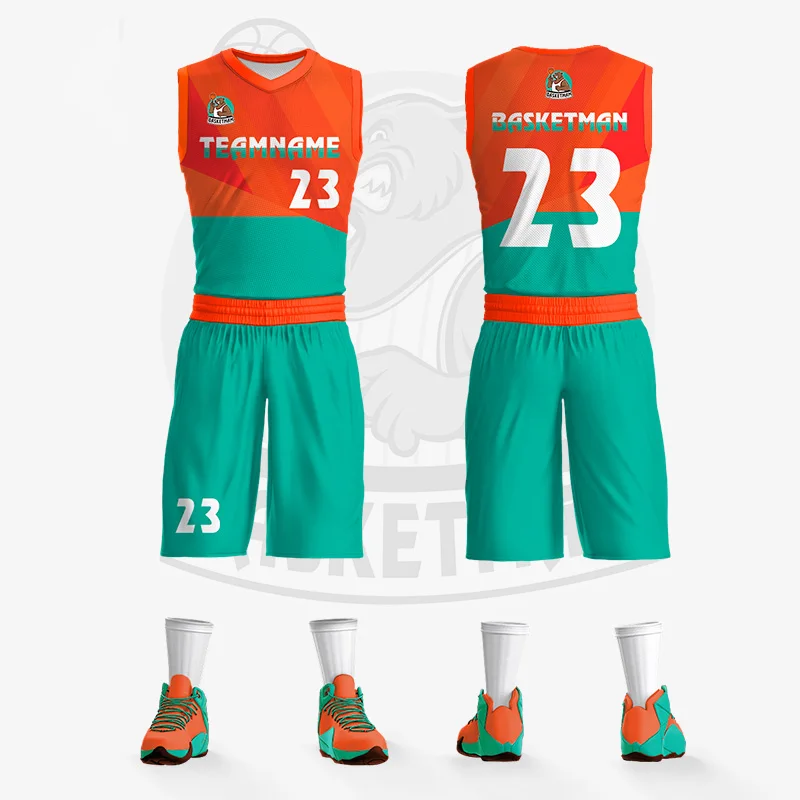 

Blank Full Sublimation Basketball Sets For Men Team Name Number Logo Printed Jerseys Shorts Uniforms Training Tracksuits Athlete