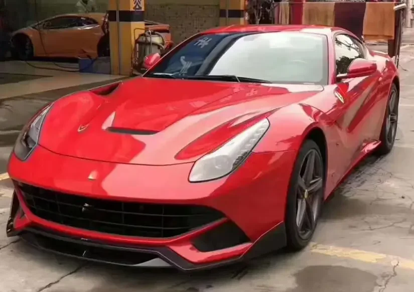 

Carbon Fiber Car Bumper Front Lip Rear Diffuser Side Skirt Wing Spoiler Body Kit For Ferrari F12 2013 2014 2015 2016