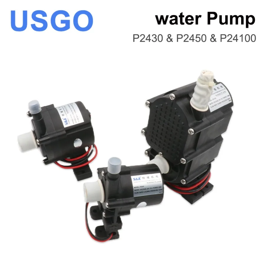 

USGO Water Pump P2430 P2450 P24100 for S&A Industrial Chiller CW-3000 TG(DG) CW-5000 DG(TG) CW-5200 TH(DH)