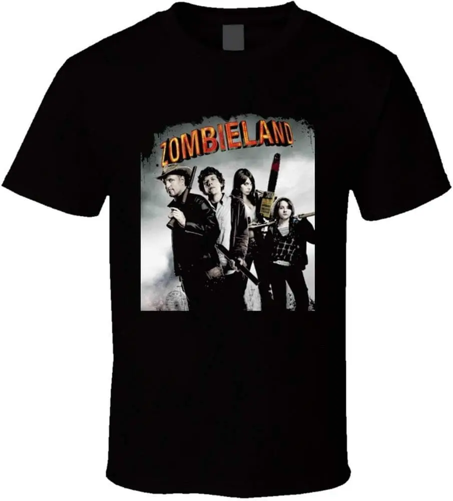 Zombieland Movie Poster T Shirt New Fashion Top Tees