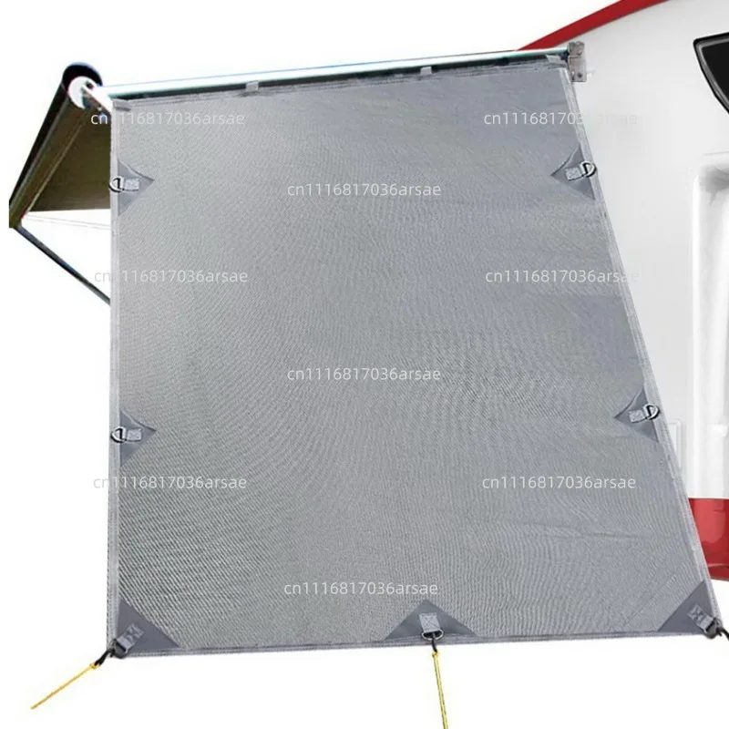 RV Side Cloth RV Door Cover RV Side Canopy Sunshade Net Shed Cloth UV Resistant Canopy Rain Proof