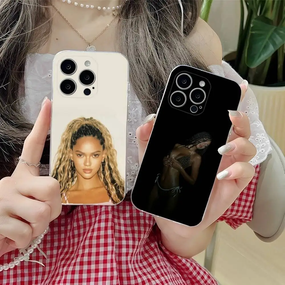 

J-Juliana Nalu Phone Case For iPhone 16,15,14,13,12,11 Plus,Pro,Max,XR,XS,Plus,E,SE4,Mini Transparent Soft Cover