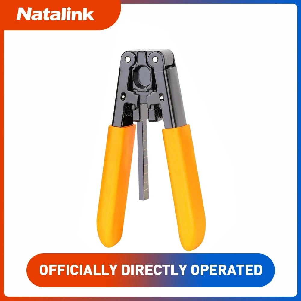 

Инструмент для зачистки оптоволокна Natalink FTTH Инструмент для зачистки оптоволоконного кабеля Оптические плоскогубцы из закаленного металла Оптические плоскогубцы