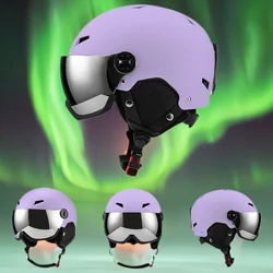 Skiing Helmet  Skating Integrally-Molded Snow HelmetsProfessional Snow Skateboard Snow Helmet, Safety Skateboard, Snowboard