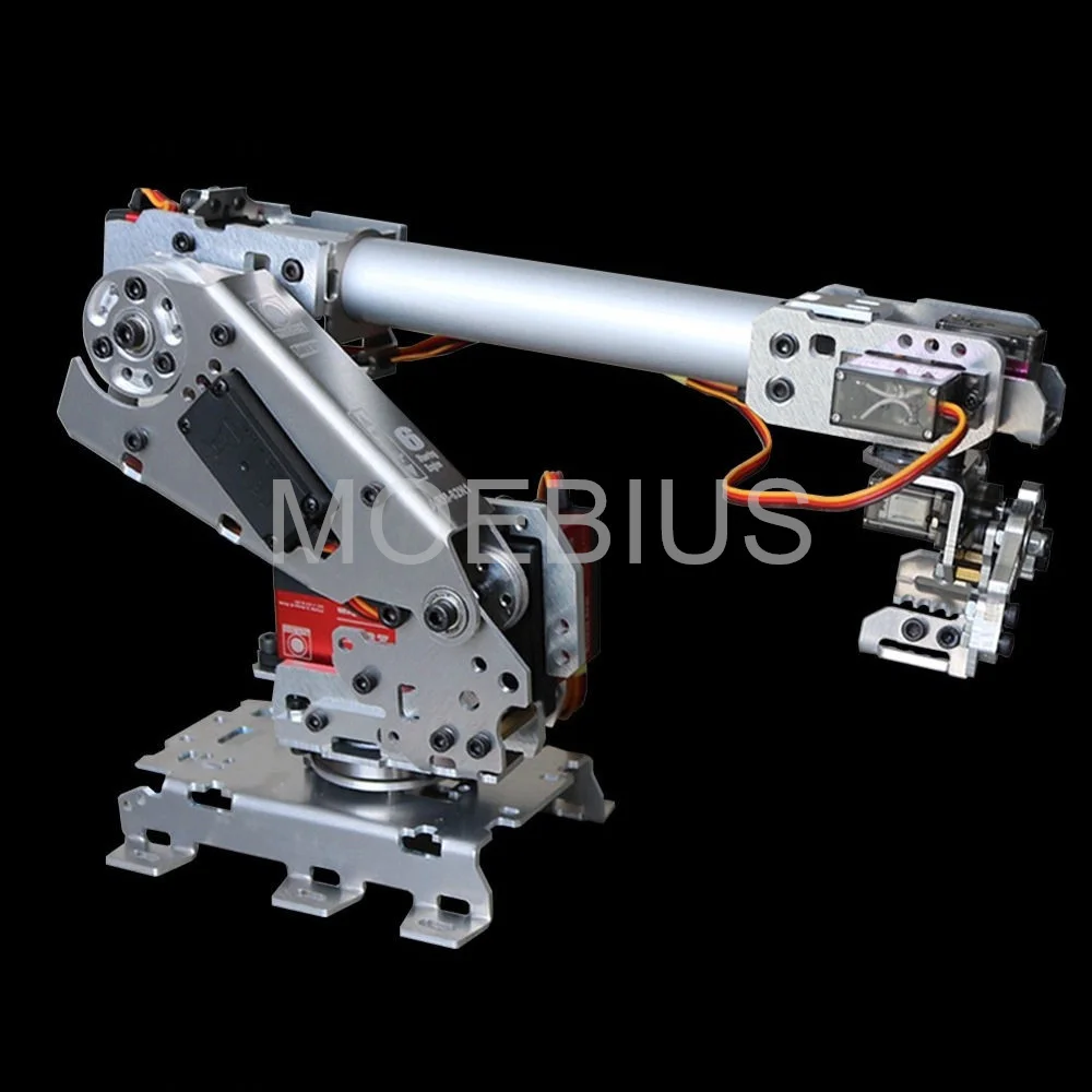 2026 Arduino 7 Dof Manipulator Robot Arm Multi DOF Industrial Robot Model with 7pcs Servomotors Suction Pump Cup DIY Pragram Toy
