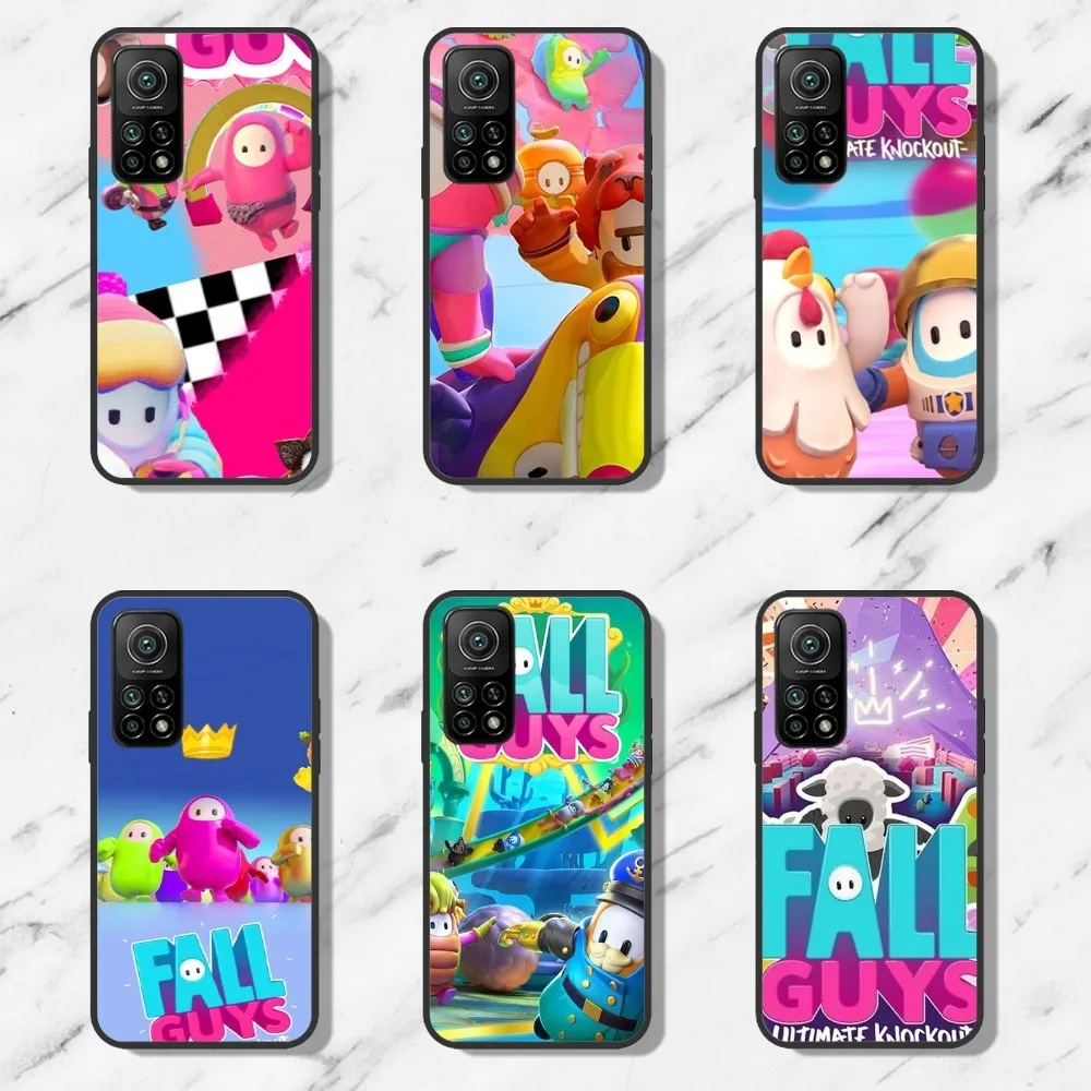 F-Fall G-Guys Game Phone Case For Xiaomi 12U 12pro Redmi 6 6A 7 7A K40pro Note8 Note9 Black Shell