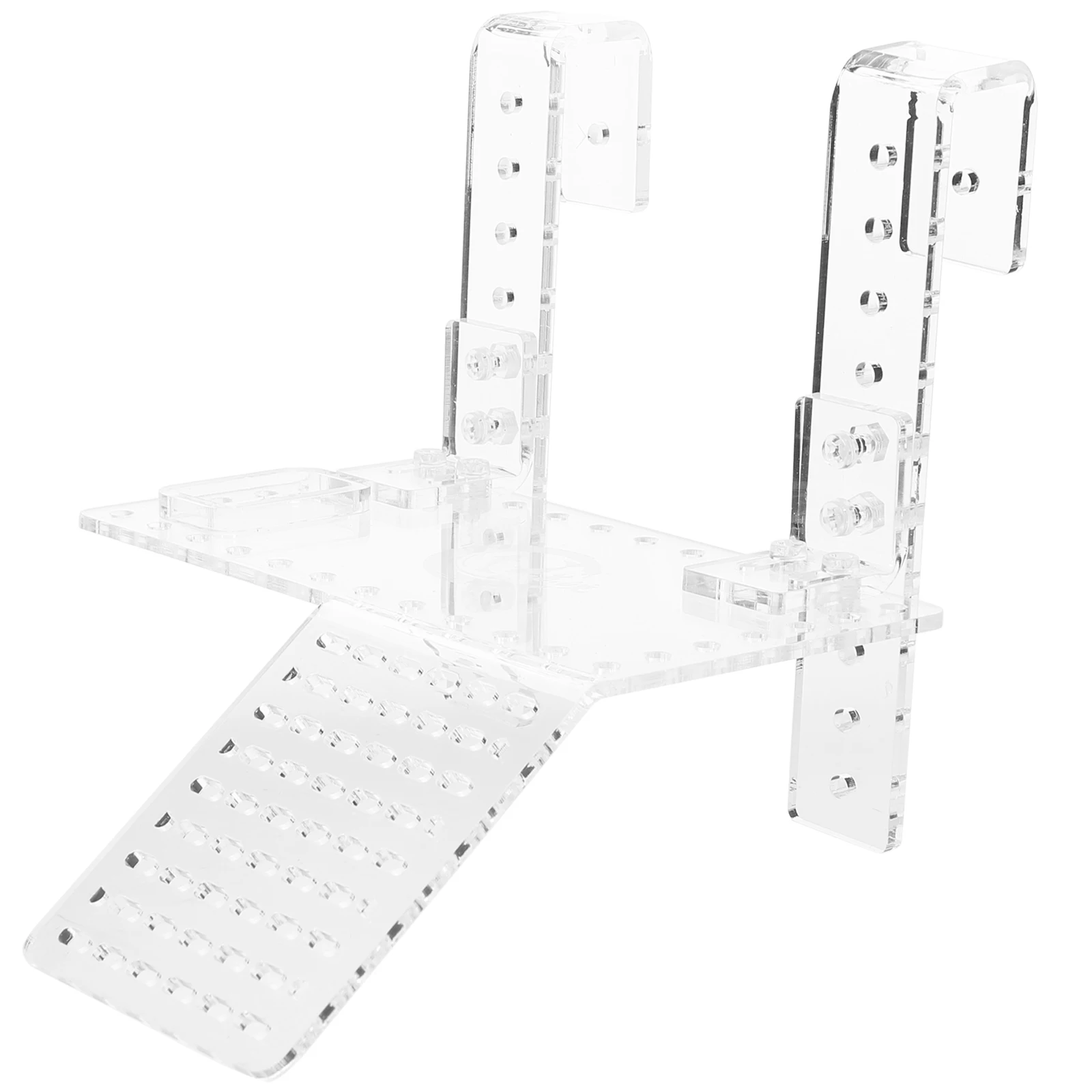 

Acrylic Turtle Platform High Water Floating Island Hanging Wall Climbing Slope S Aquatic Pets Reptile Tank Accessories Pet