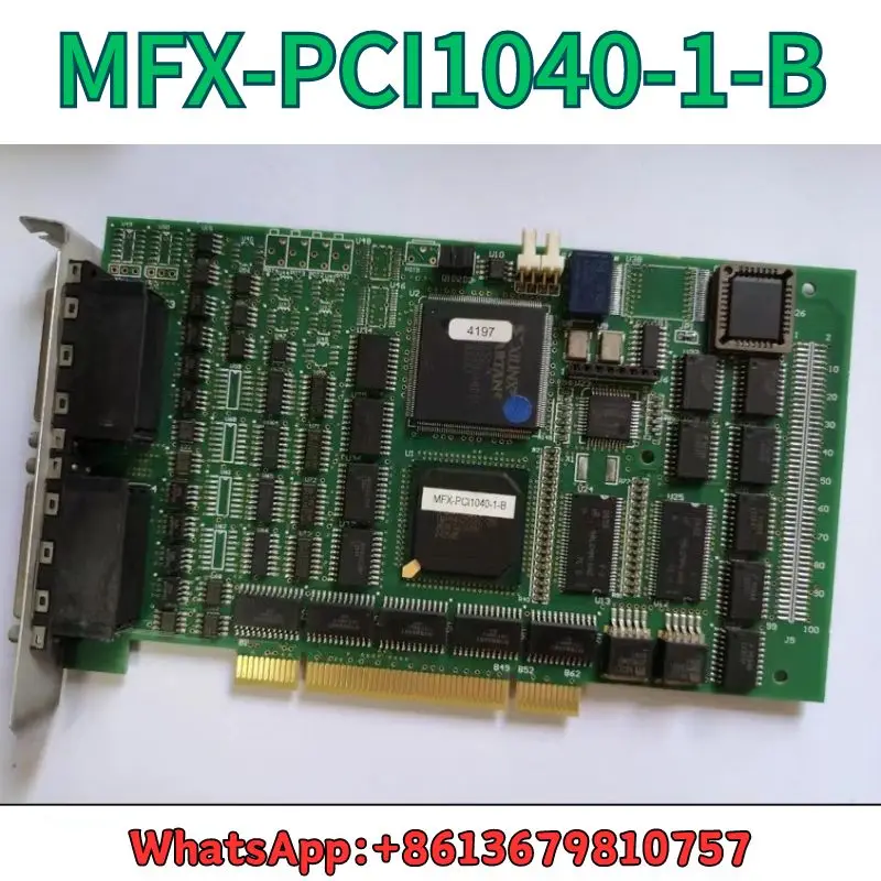 second-hand MFX-PCI1040-1-B motion control card test OK Fast Shipping