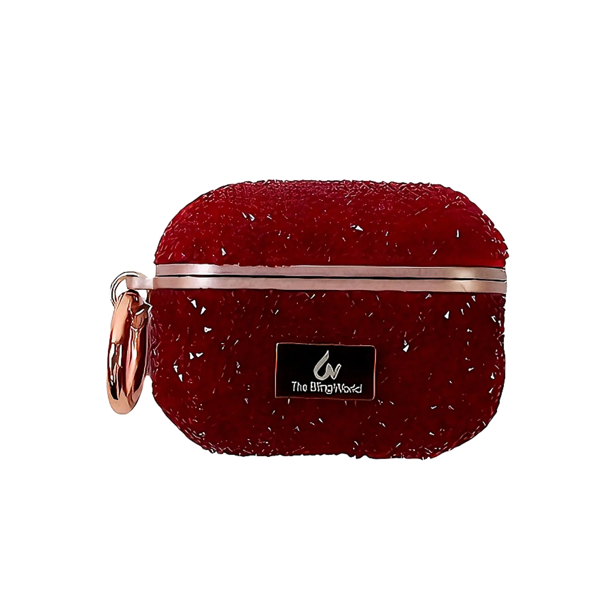 Luxury Solid Color Rhinestones For Apple Airpods 4 1 2 3 Pro1 2 Diamonds Diamond Studded Glitter Stone Bluetooth Headphones Case