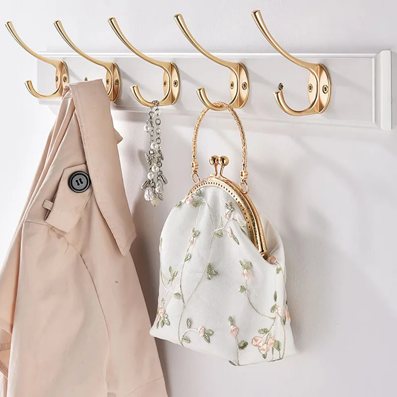 

Wall Clothes Rac Boutique Hanger Stand Purse Nordic Coat Rack Dry Modern Gold Hat Colgador De Ropa Space Saving Furniture XF15XP