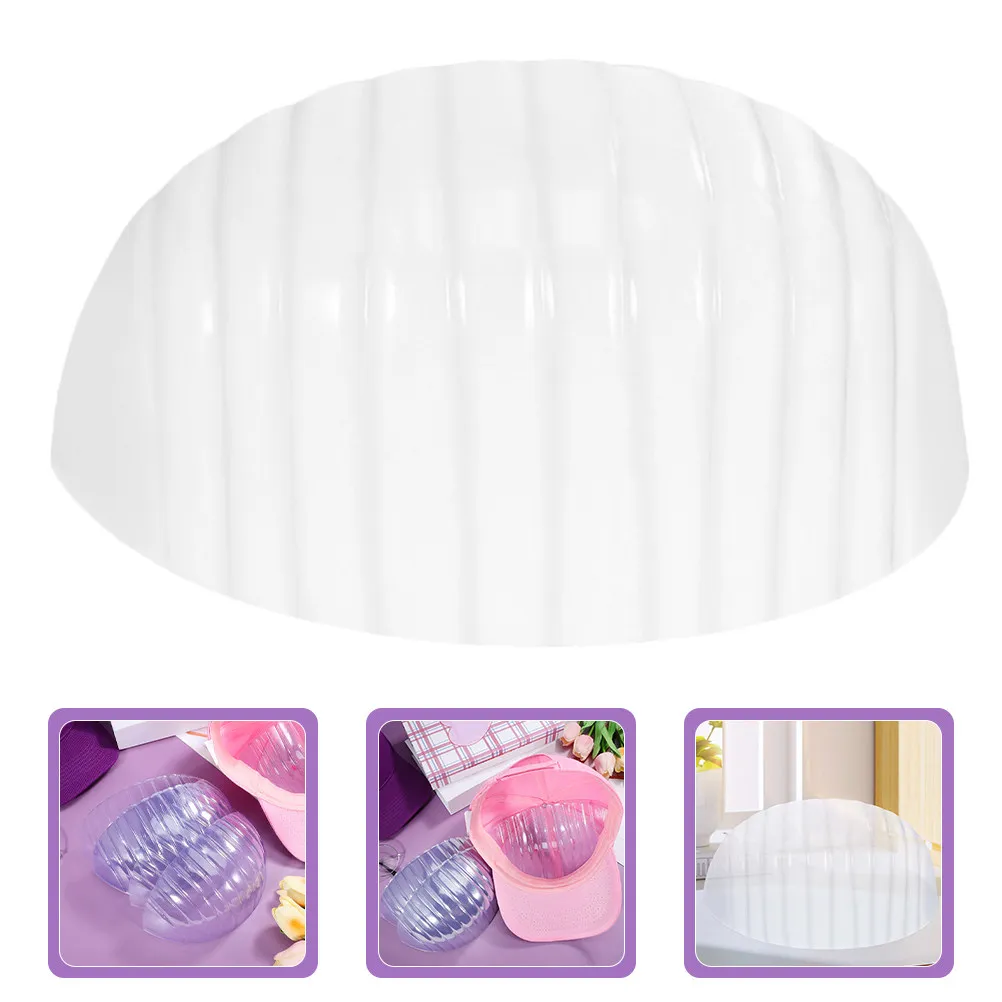 20Pcs Baseball Hat Inner Support Holder PVC Cap Liner Shaper for Shape Protection Display Use All Types Hats Lightweight