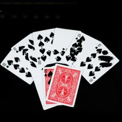 Fast Card Printing Super Print Cards Deformation Cards Magic Tricks for Professional Magicians Close Up Magic Illusions Gimmicks