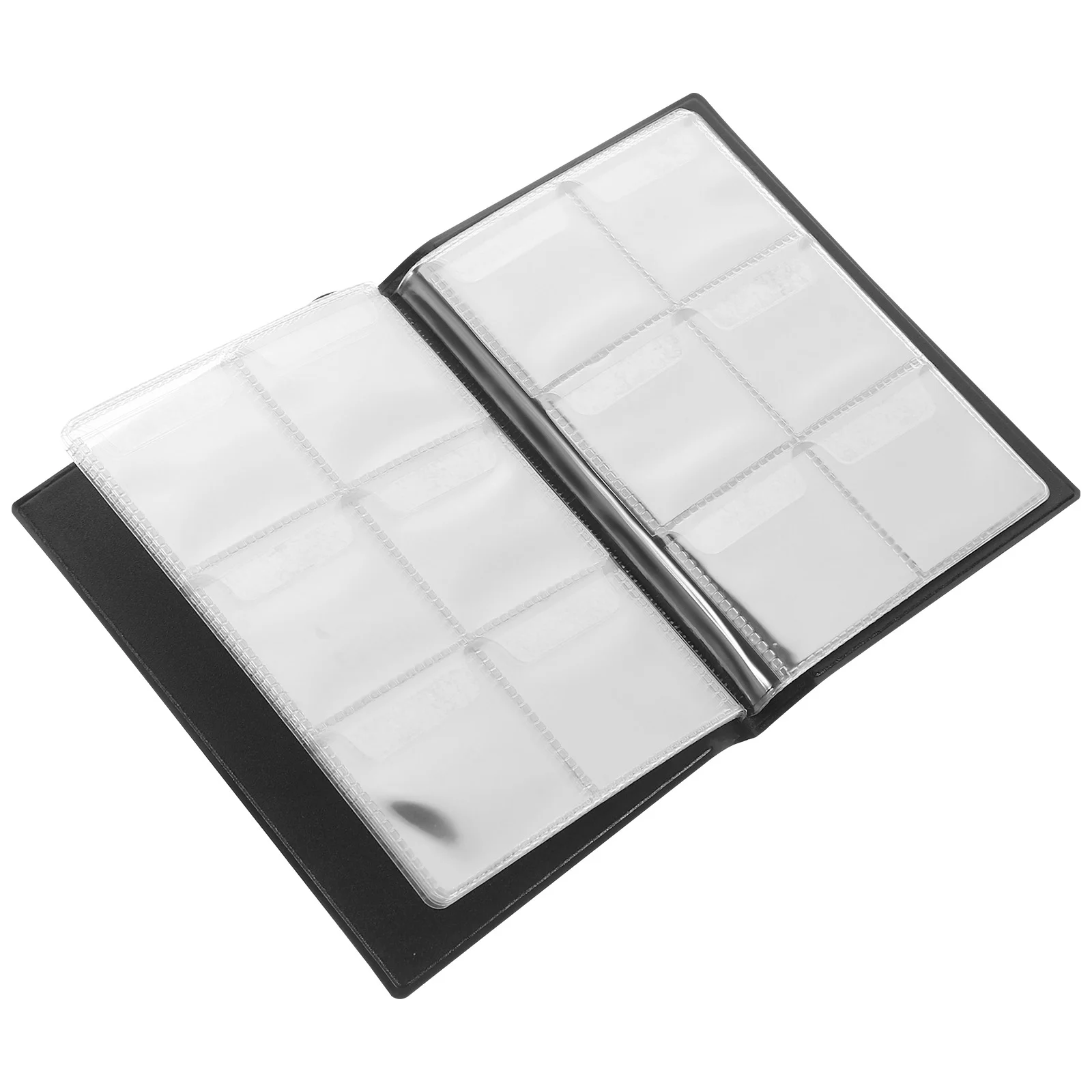 Coin Collection Book Commemorative Rose Black Organizer Case Display Decor Pocket