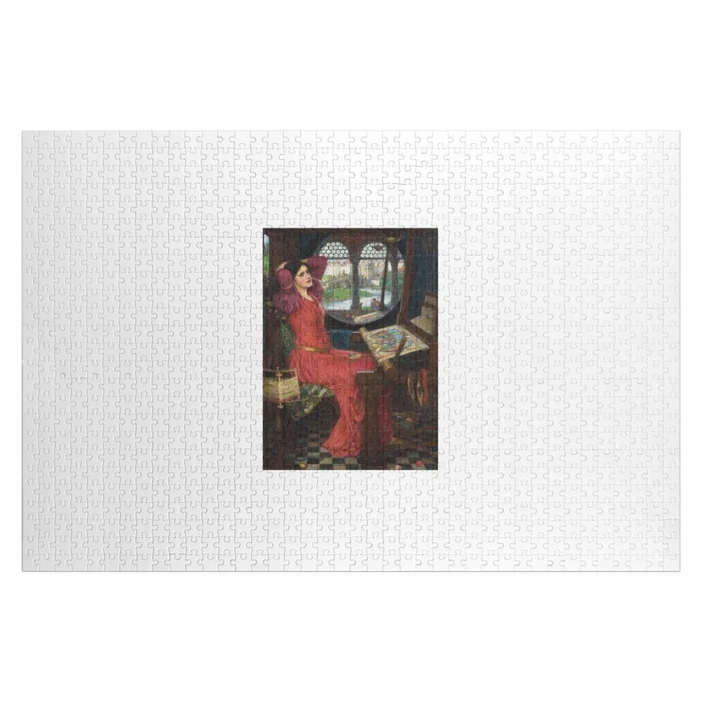 I am Half-Sick of Shadows, said the Lady of Shalott (1916) by John William Waterhouse. Jigsaw Puzzle Picture Puzzle